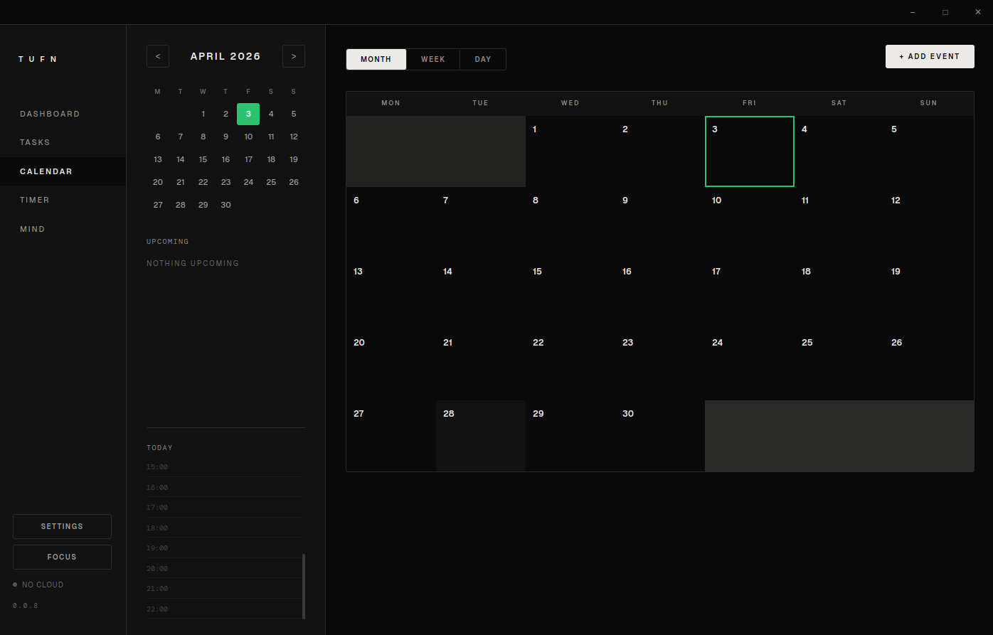 Calendar Feature